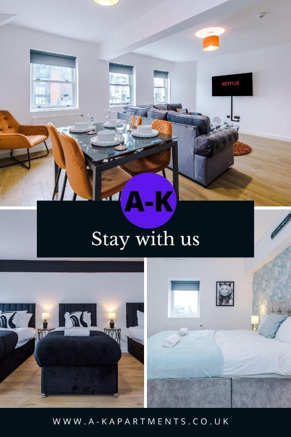 A-k Apartments- Vibrant Centre Sleeping 5 Guests * Liverpool